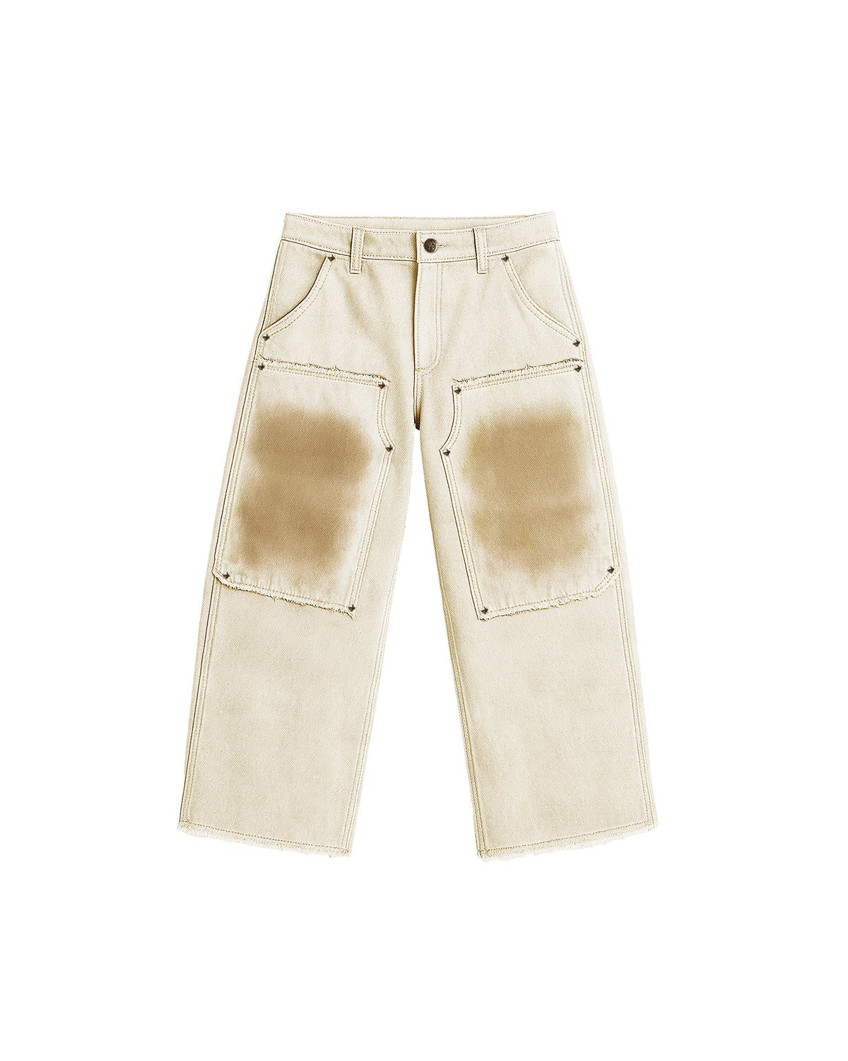 Double Knee Workwear Pants Canvas