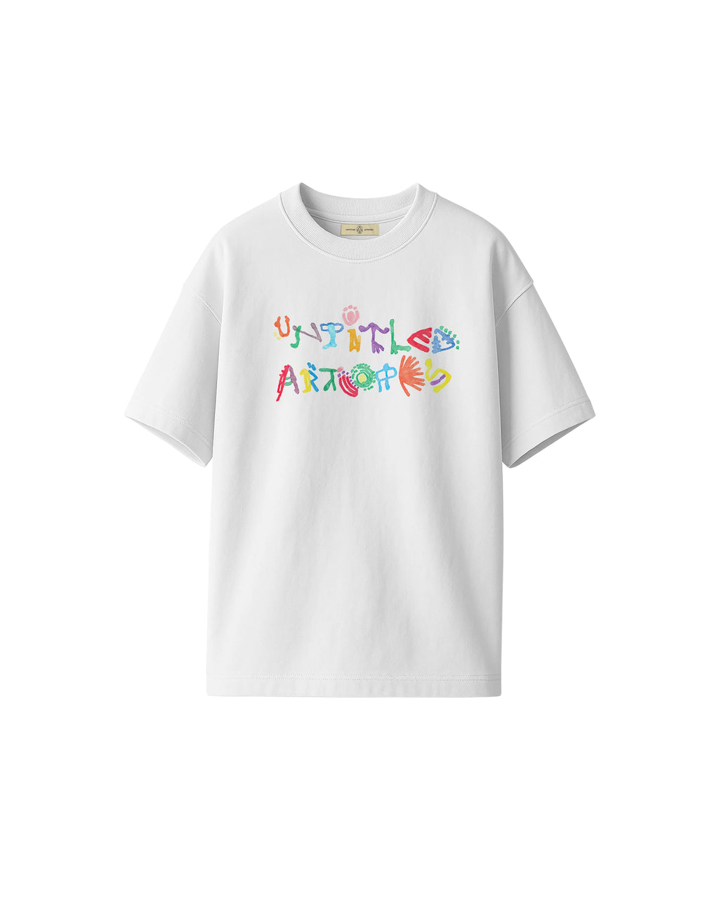 T-Shirt Hippie Logo White