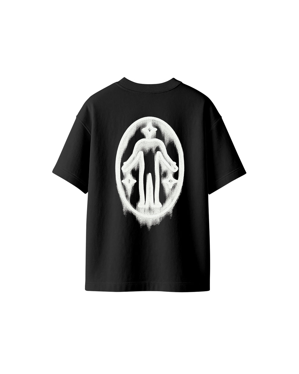 Tee Stain Logo Black