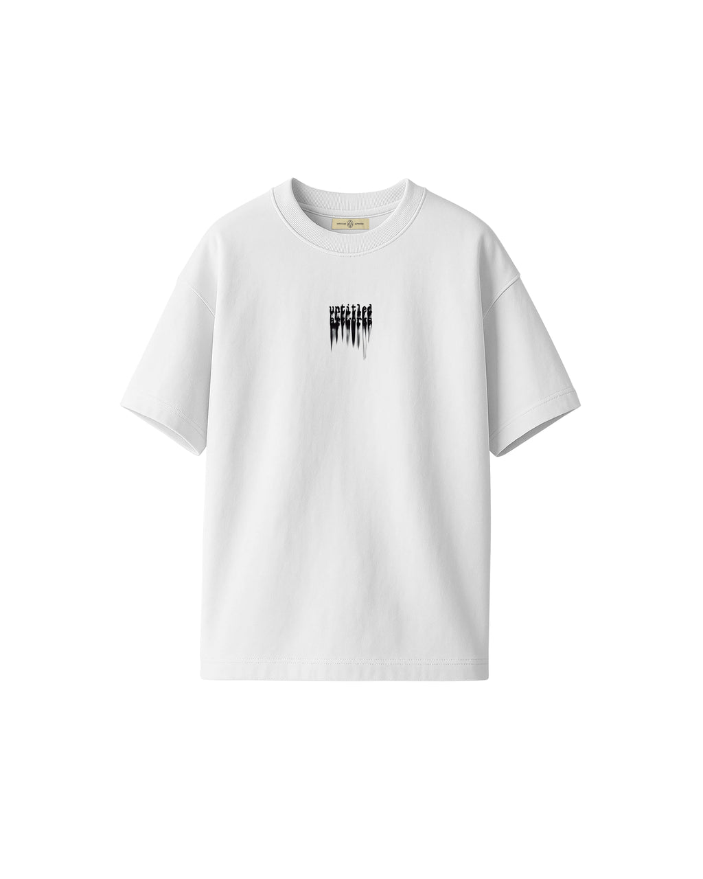 T-Shirt Stain Logo White