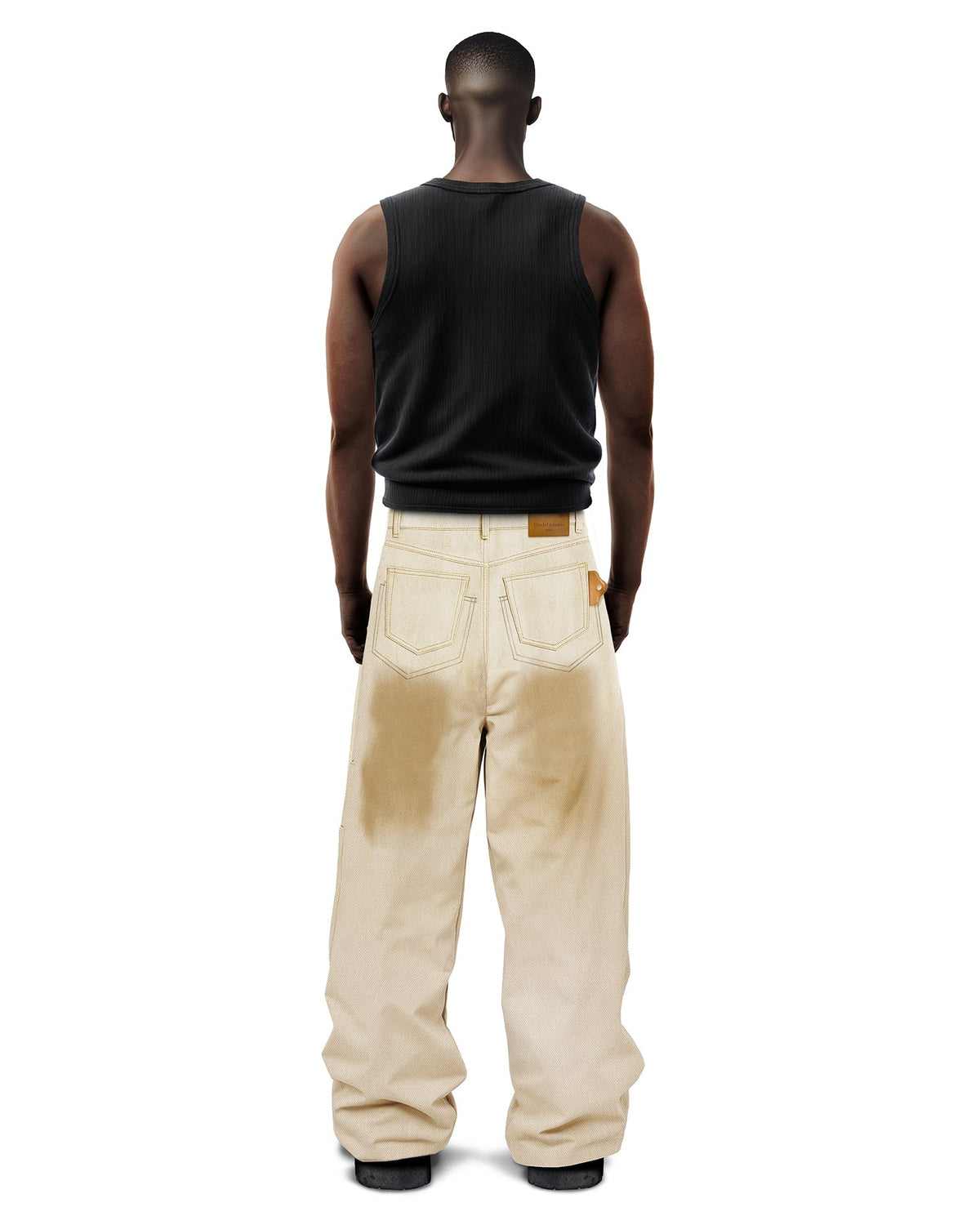 Double Knee Workwear Pants Canvas