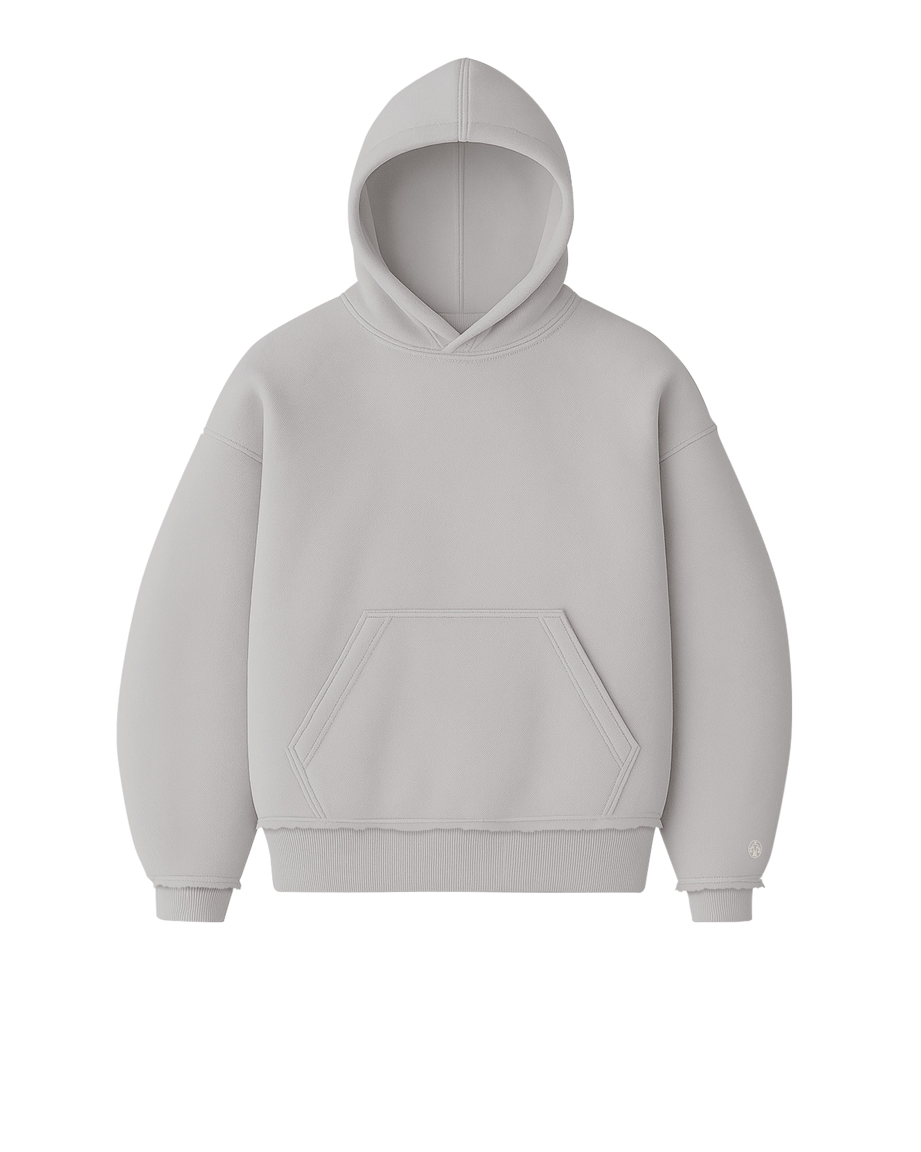 Hoodie Essential Light Grey