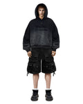 Hoodie Metal Black