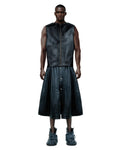 Black Leather Vest