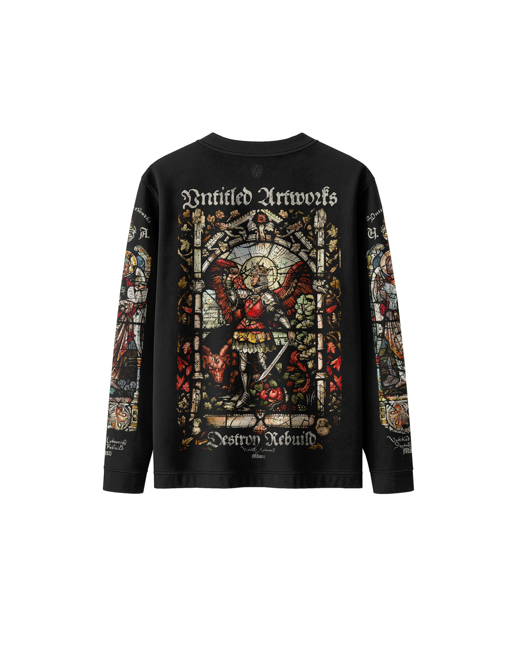 Long Sleeve T-Shirt Cathedral Black