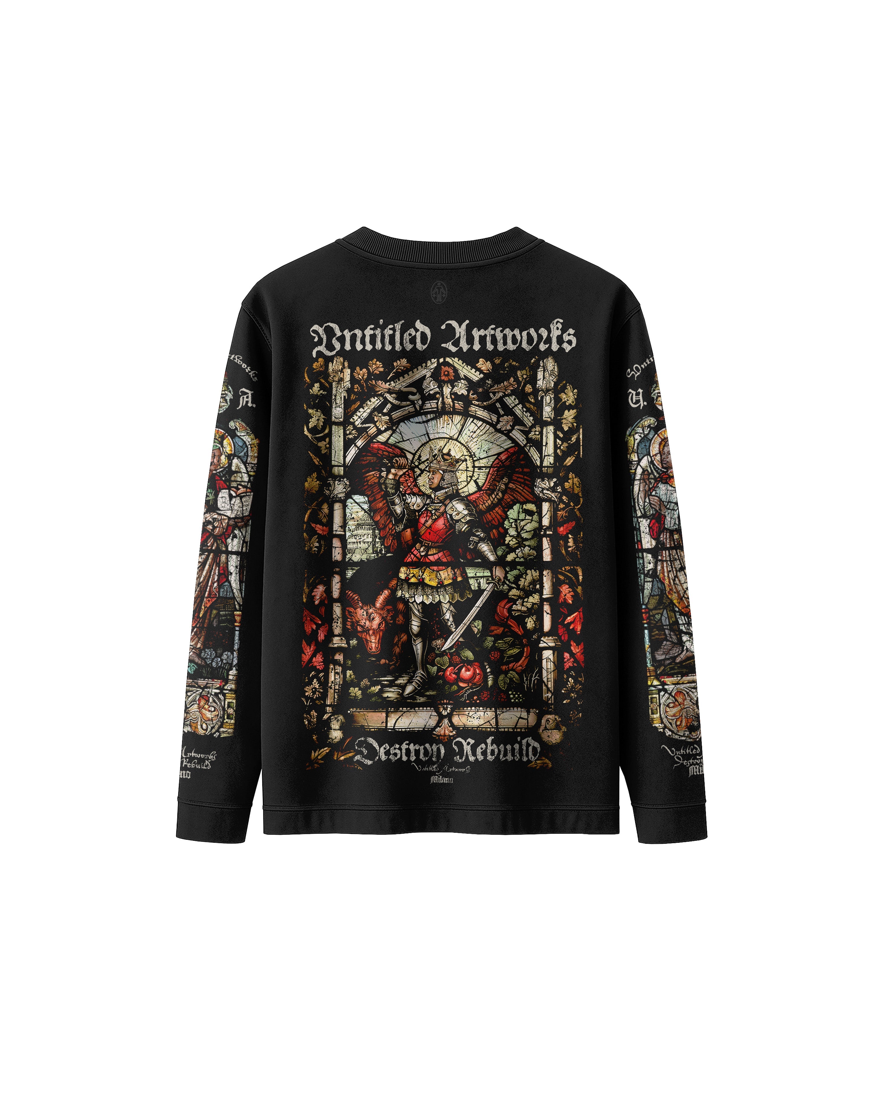 Long Sleeve T-Shirt Cathedral Black