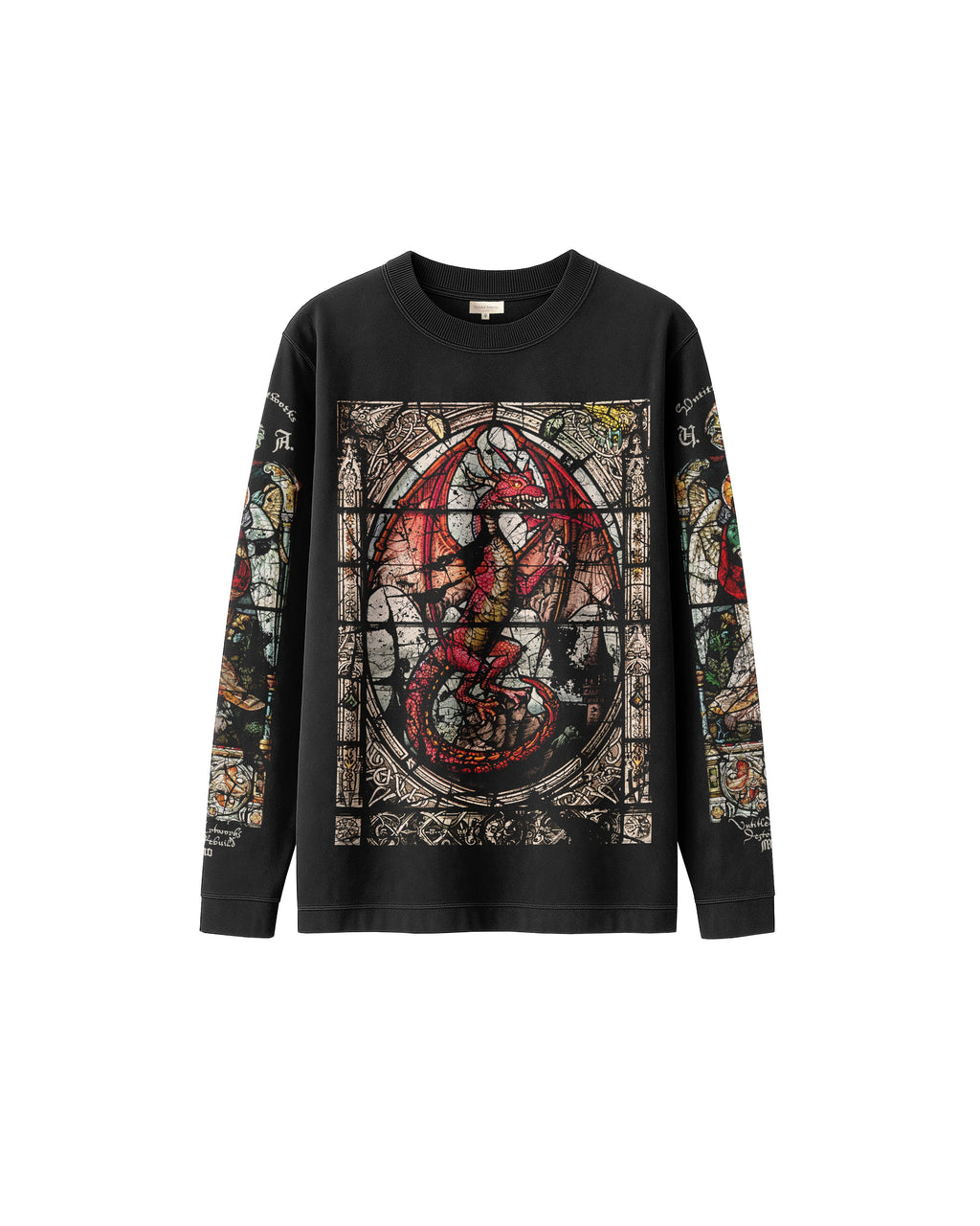 Long Sleeve T-Shirt Cathedral Black