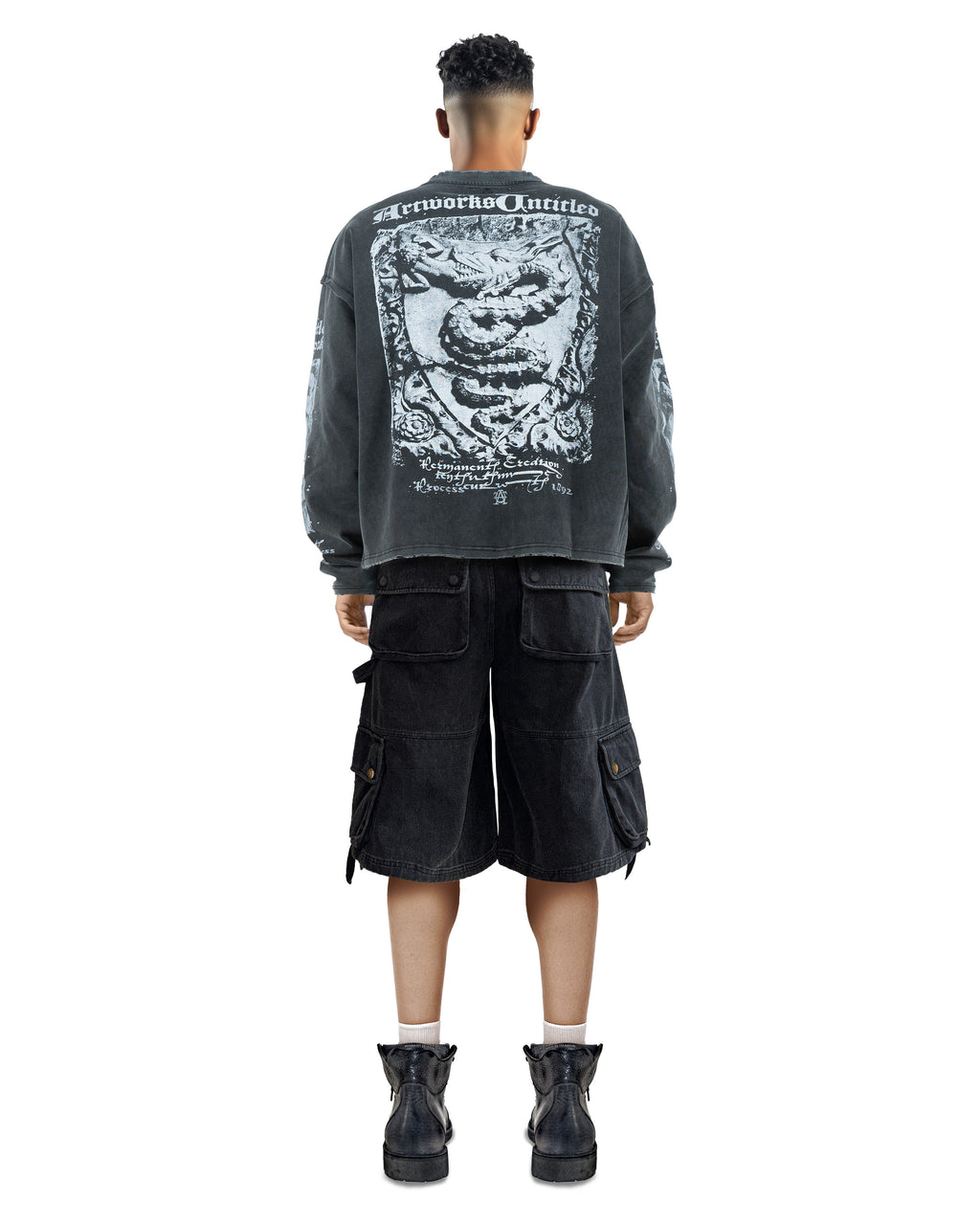 Long Sleeve T-Shirt Militia Black