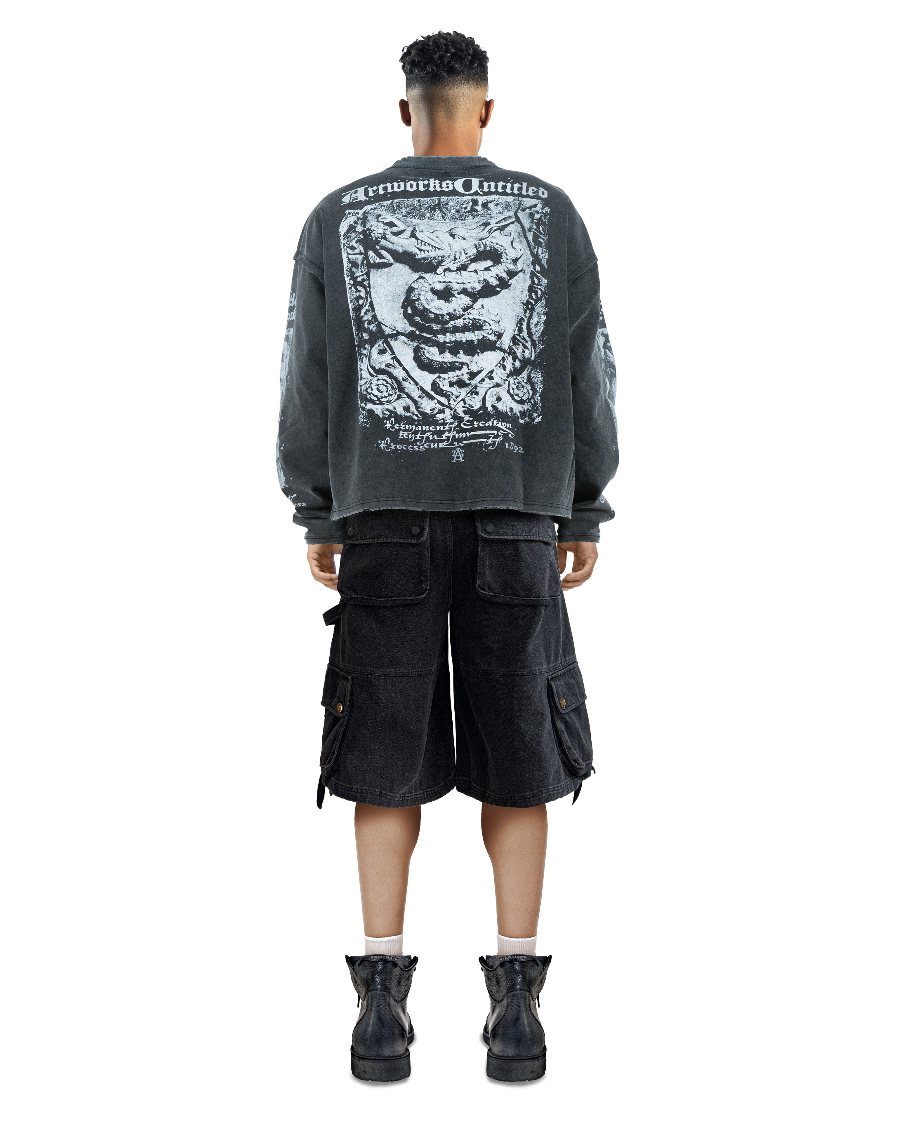 Long Sleeve T-Shirt Militia Black