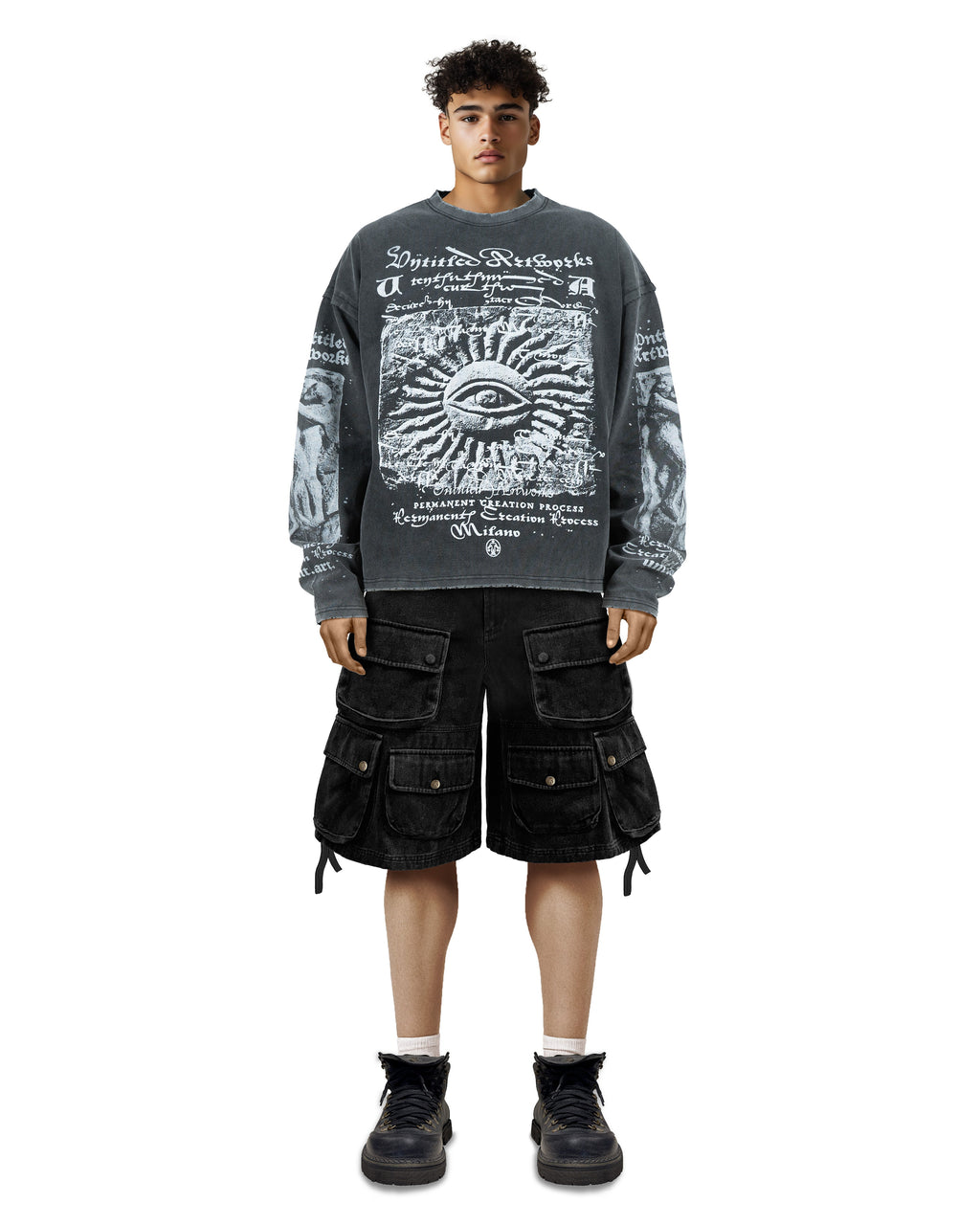 Long Sleeve T-Shirt Militia Black