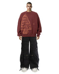Arrow Rust Crewneck Sweater