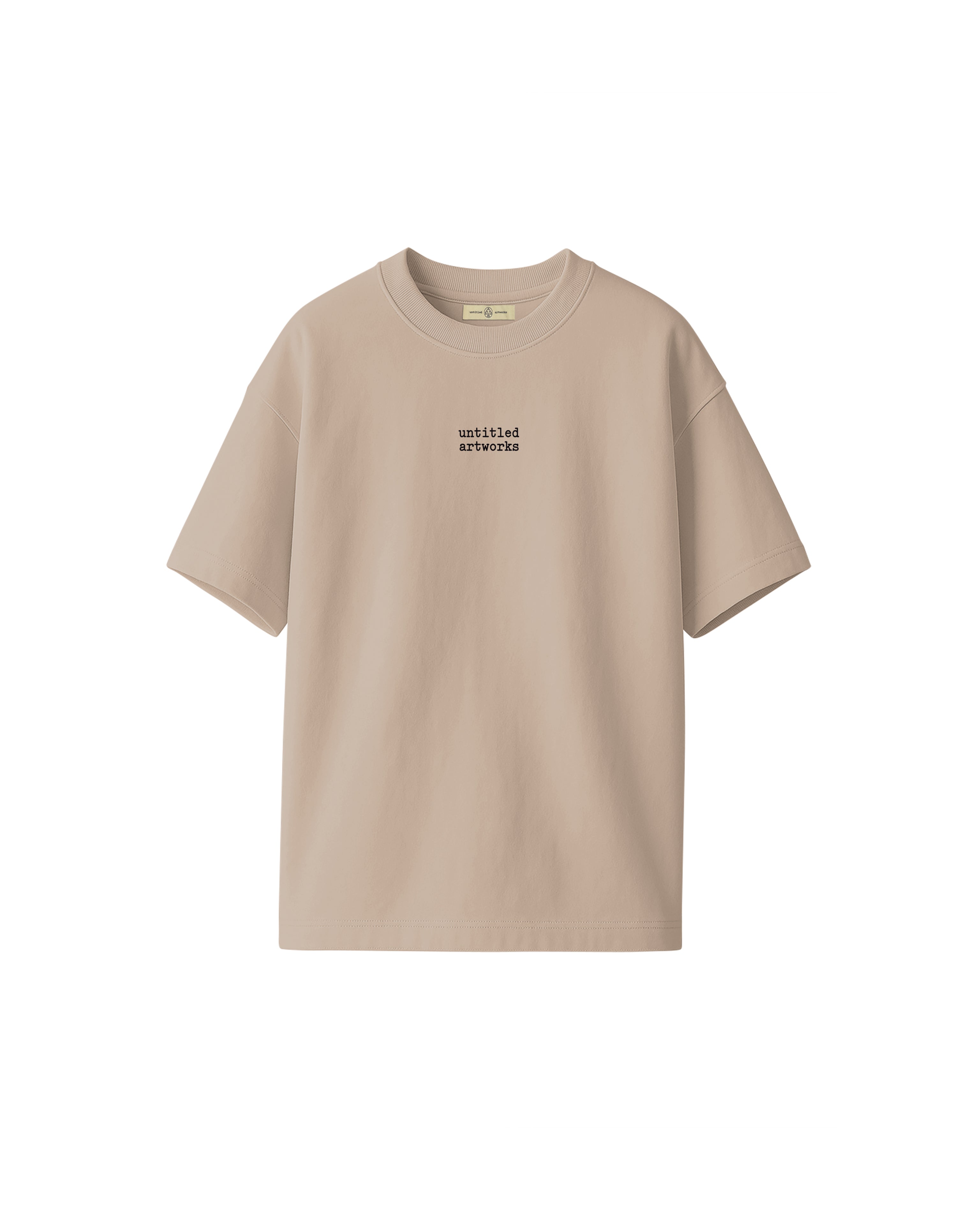 T-Shirt Essential Logo Taupe