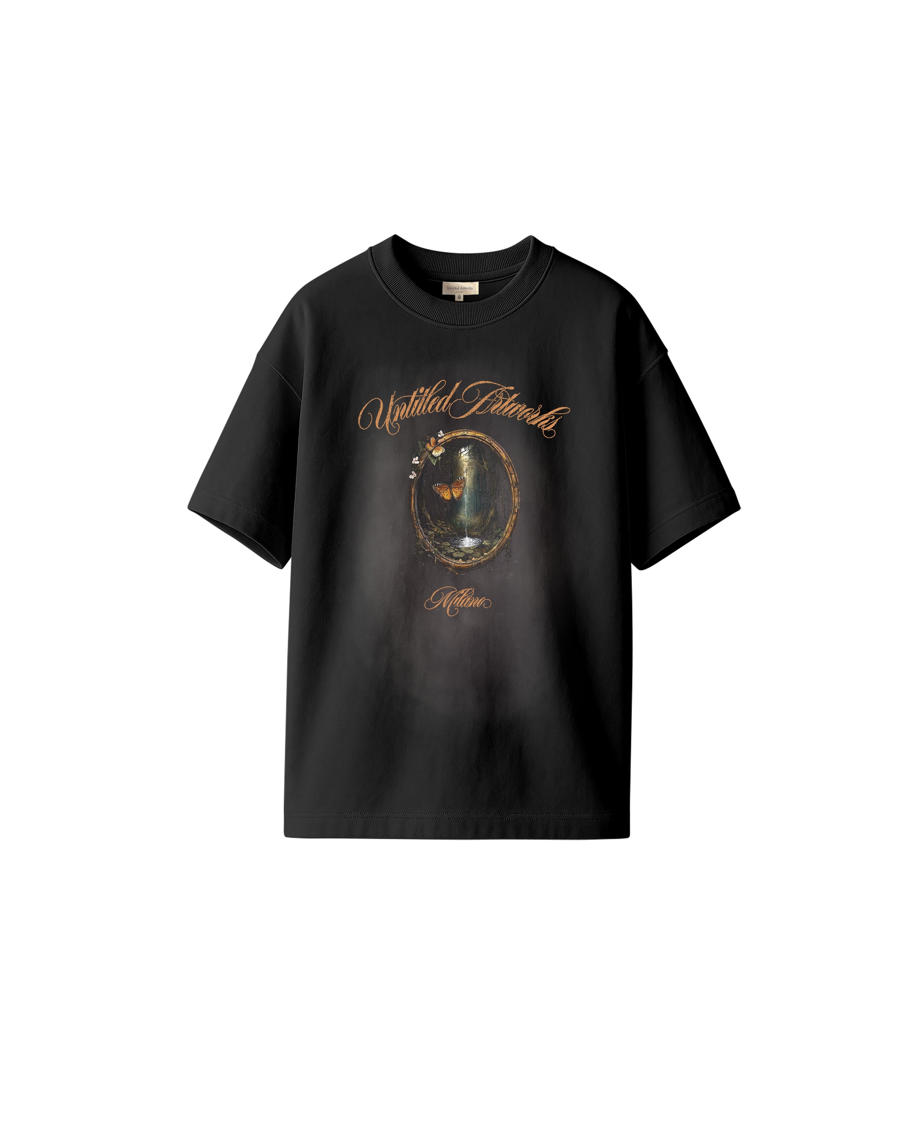 T-Shirt Butterfly Black