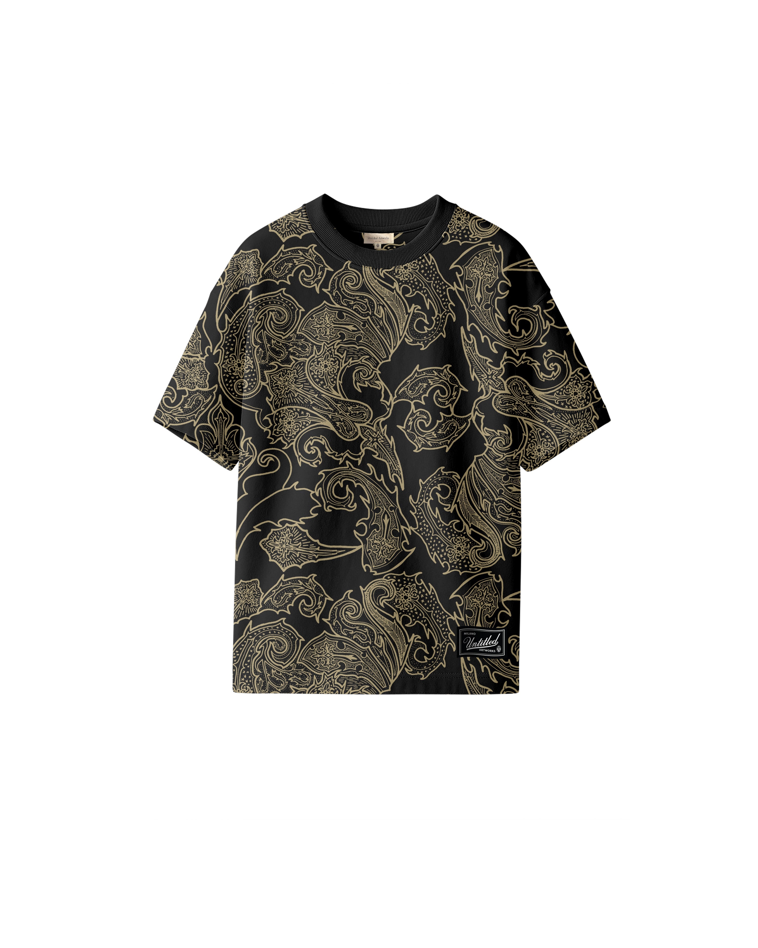 T-Shirt Motive Black