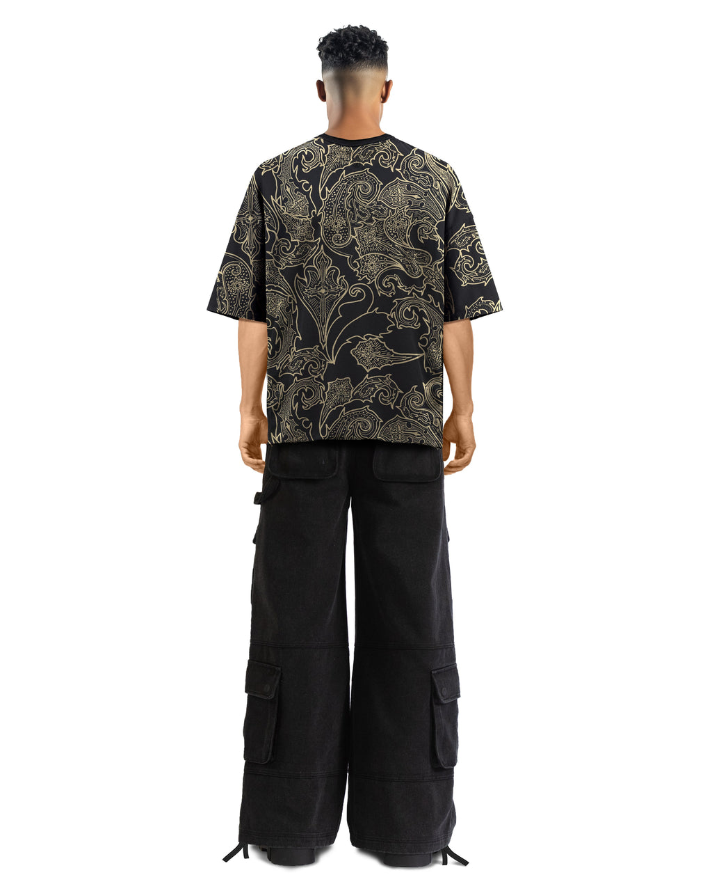 T-Shirt Motive Black