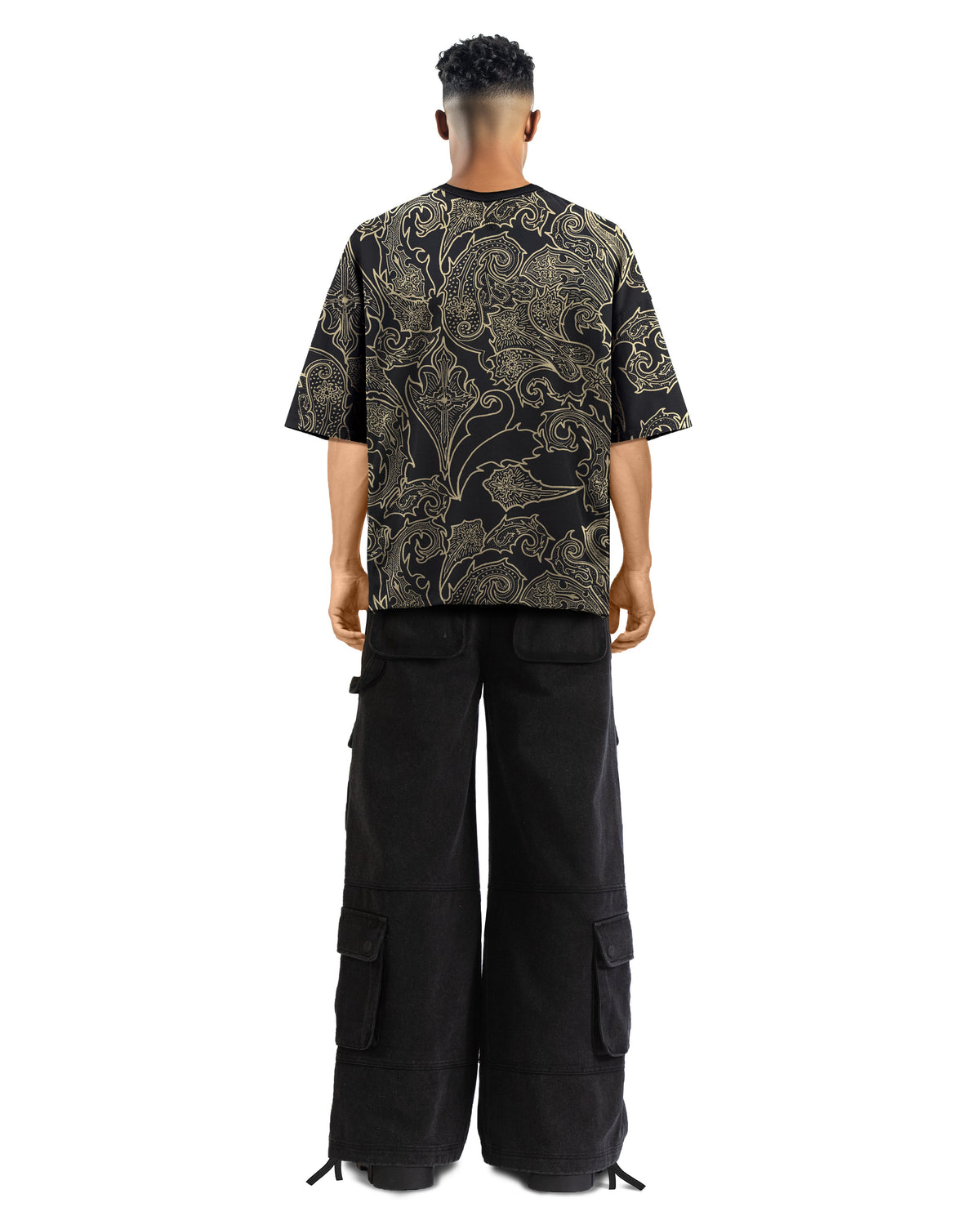 T-Shirt Motive Black