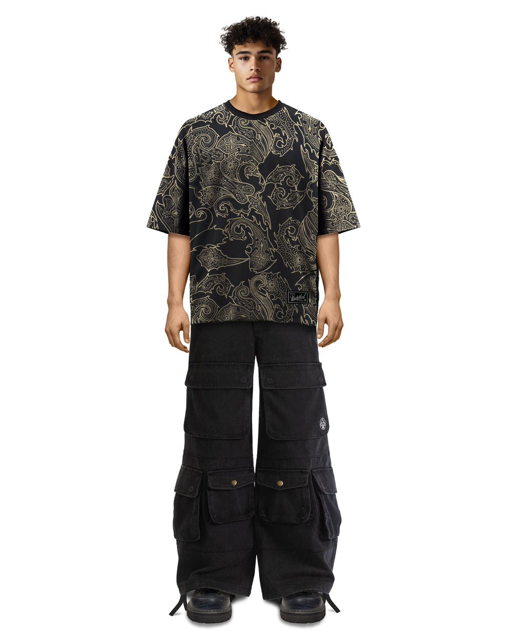 T-Shirt Motive Black