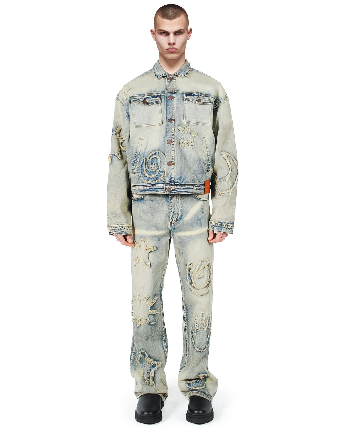 Denim Jacket Washed Blue