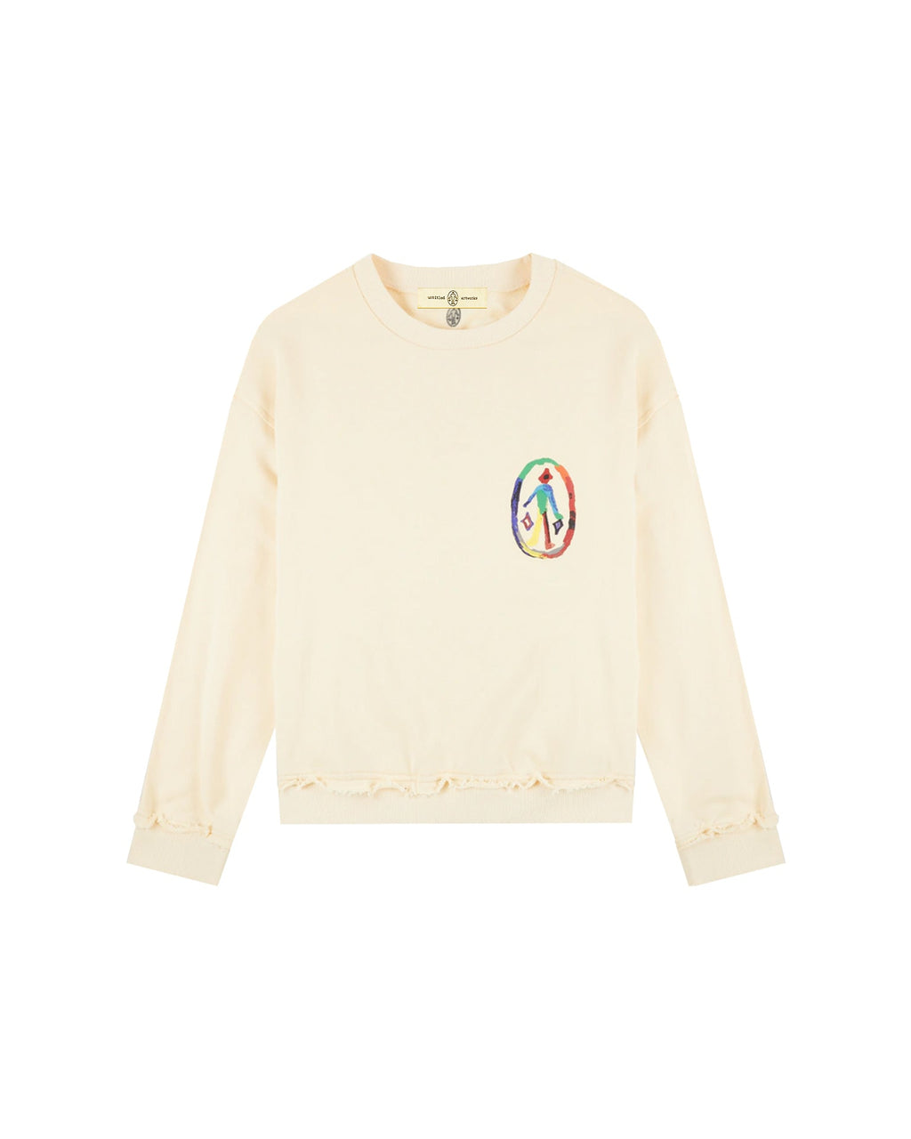 Crewneck Painted Canvas