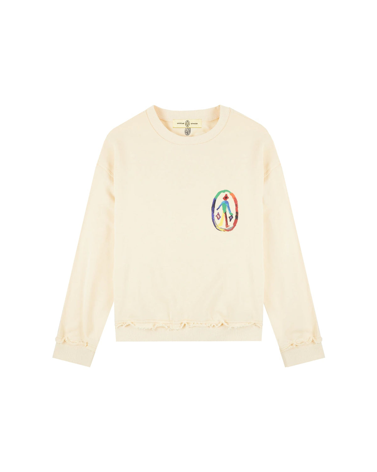 Crewneck Painted Canvas