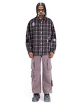 Shirt Check Flannel Storm Grey