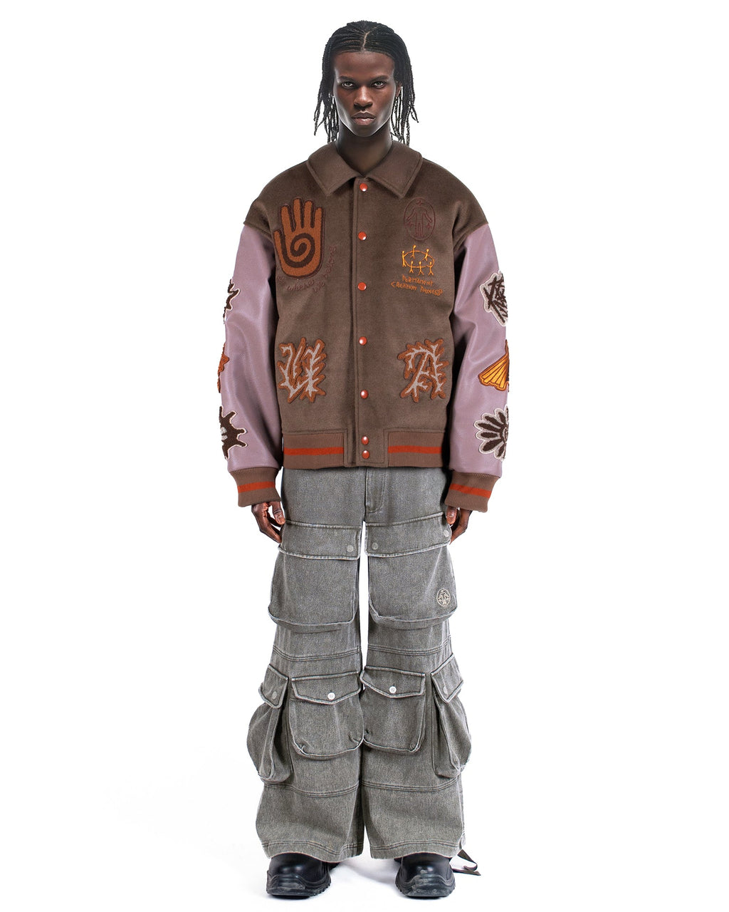 Varsity Jacket Rooting Moss