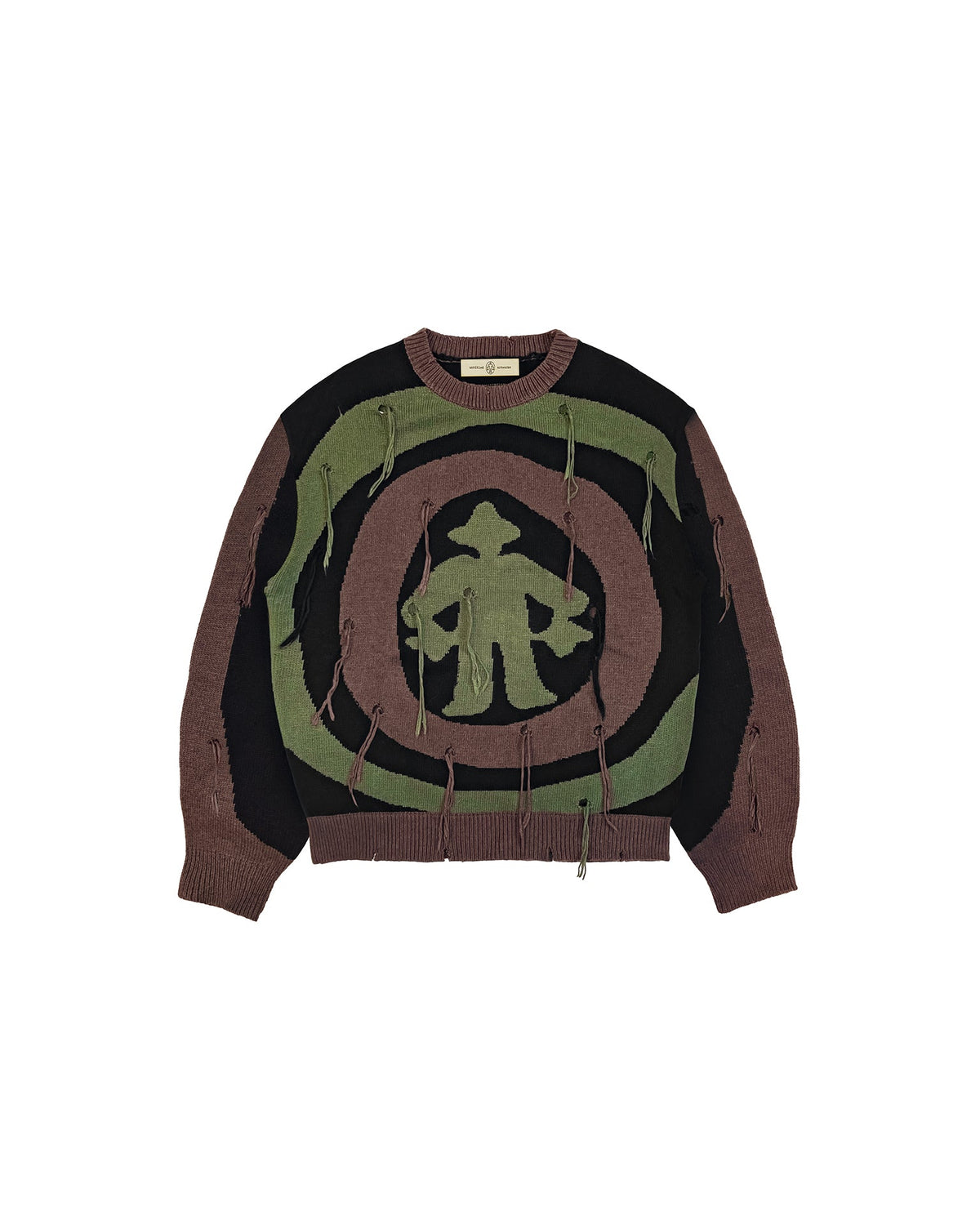 Knitwear Spiral Moss