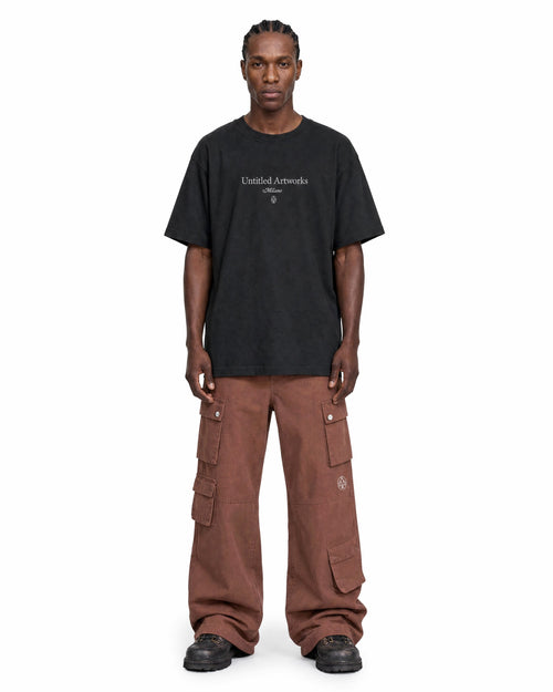 Cargo Utility Pants Washed Rust