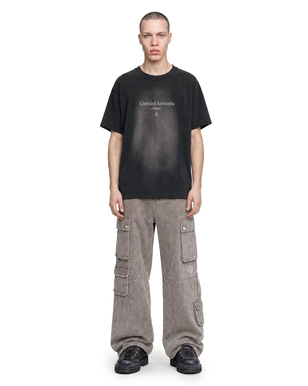 Cargo Utility Pants Washed Taupe