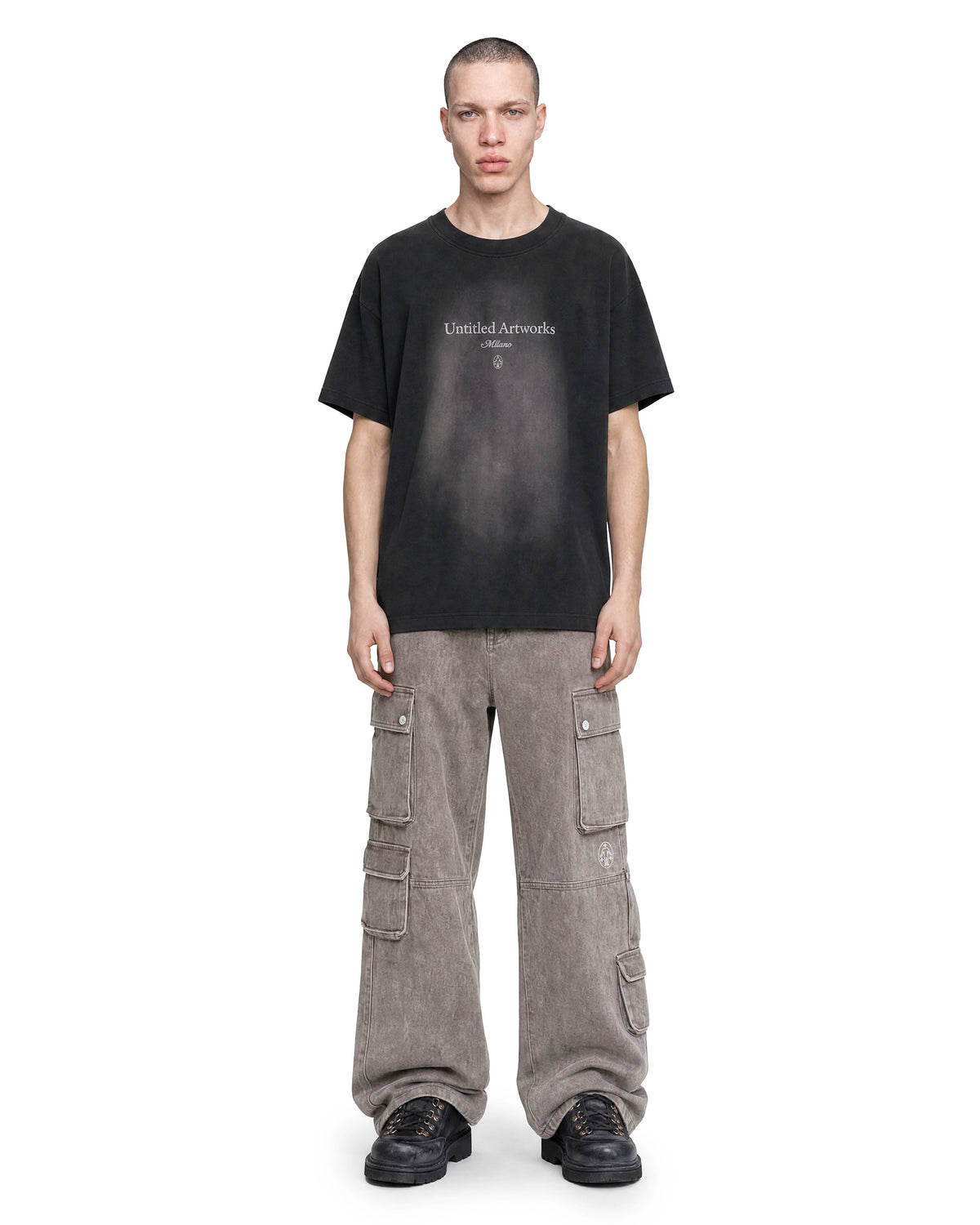 Cargo Utility Pants Washed Taupe