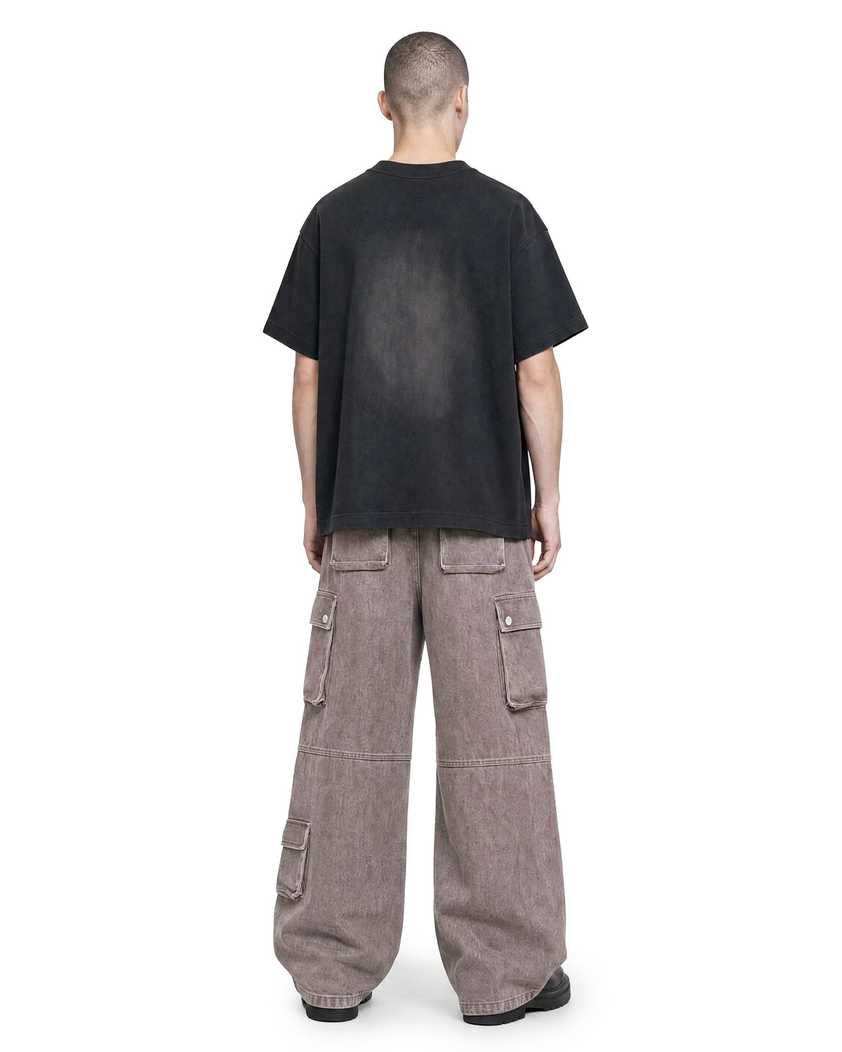 Cargo Utility Pants Washed Taupe