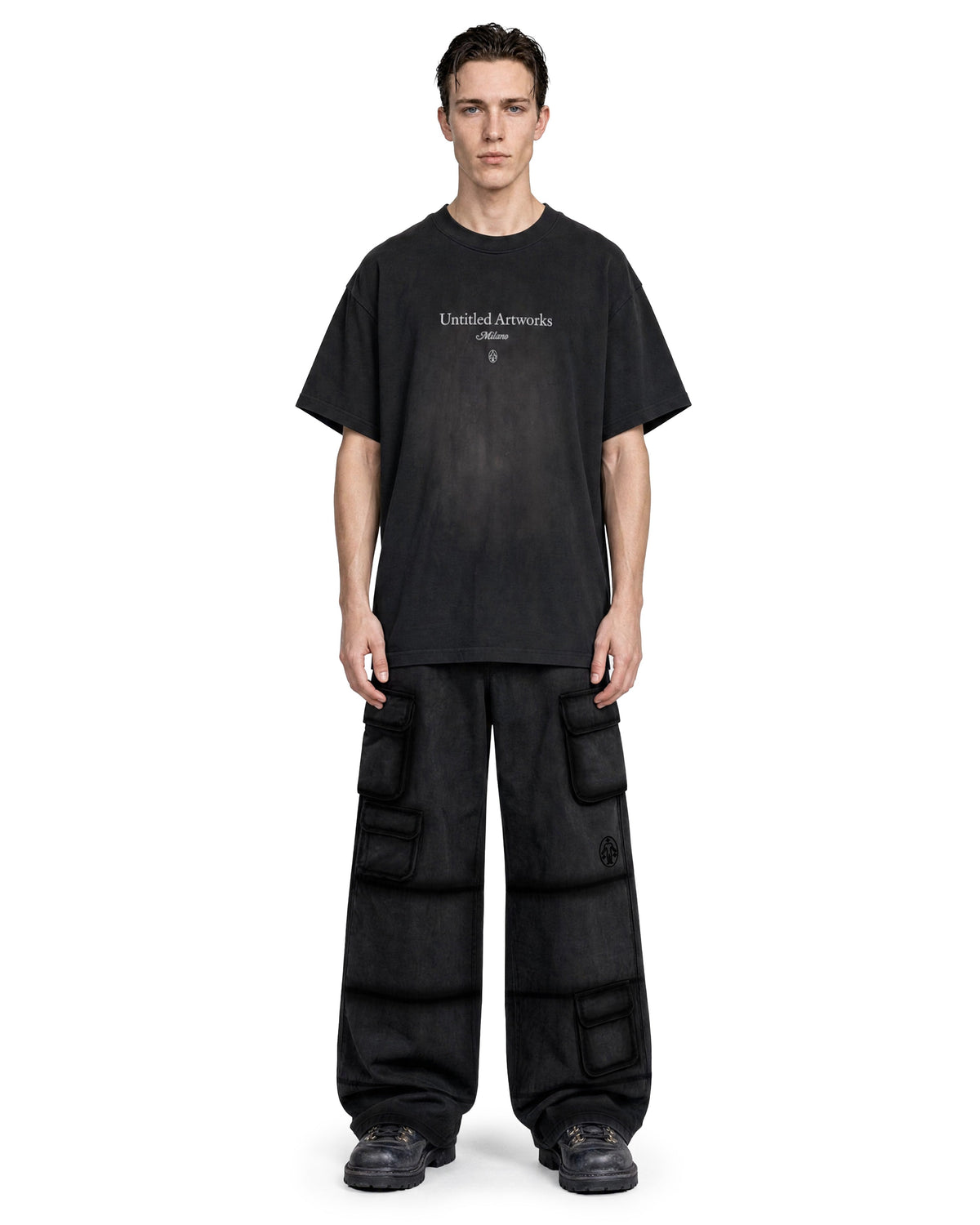 Cargo Utility Pants Black