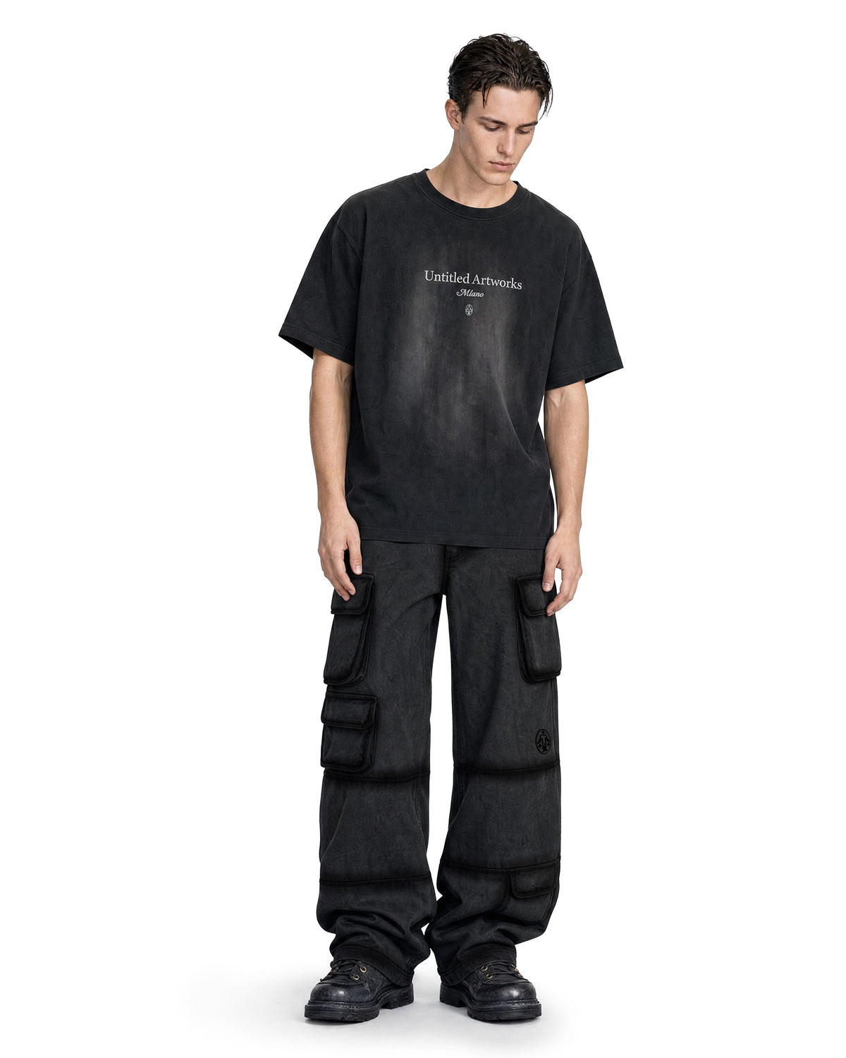 Cargo Utility Pants Black