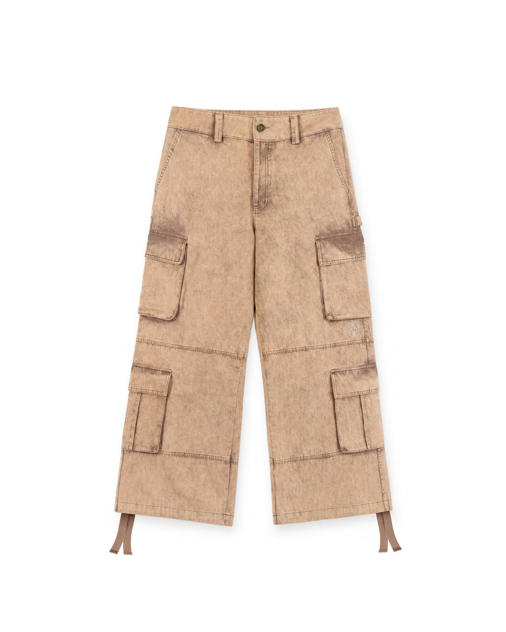 Cargo Wide Pants Acid Rust