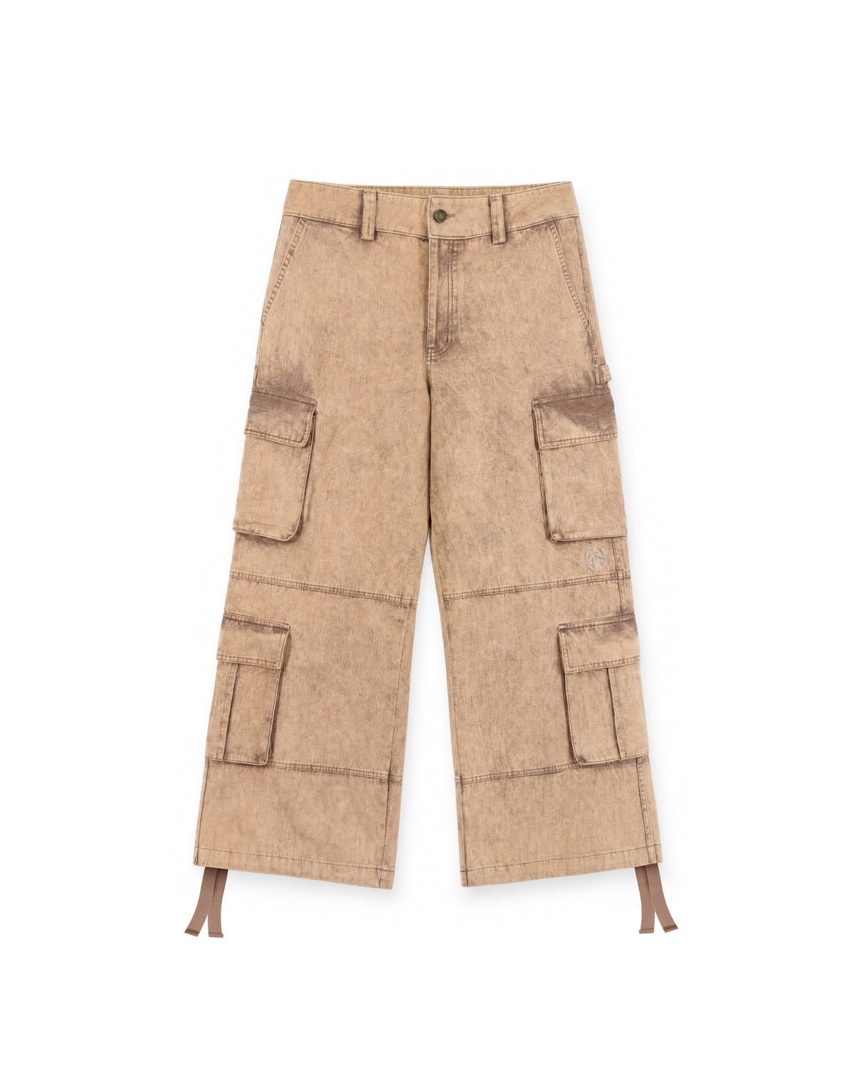 Cargo Wide Pants Acid Rust