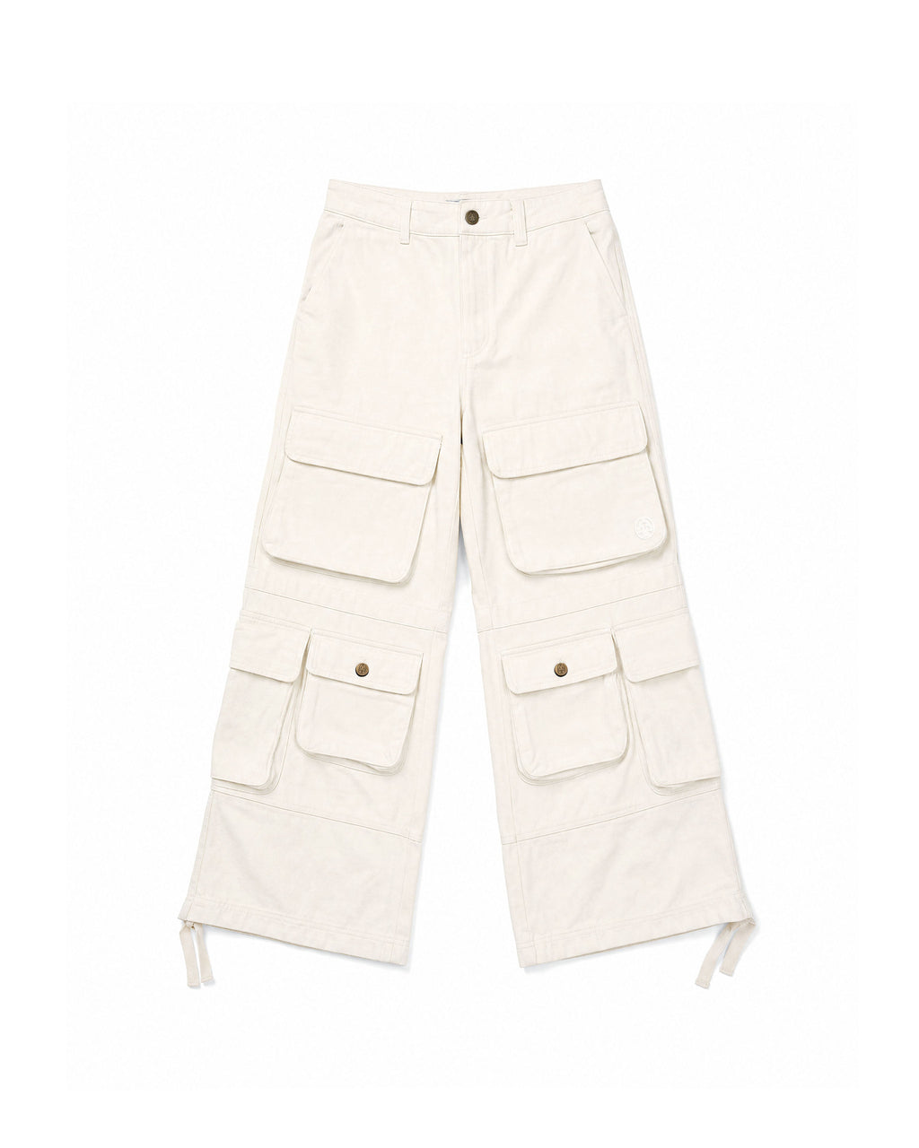 Cargo Wide Pants Canvas