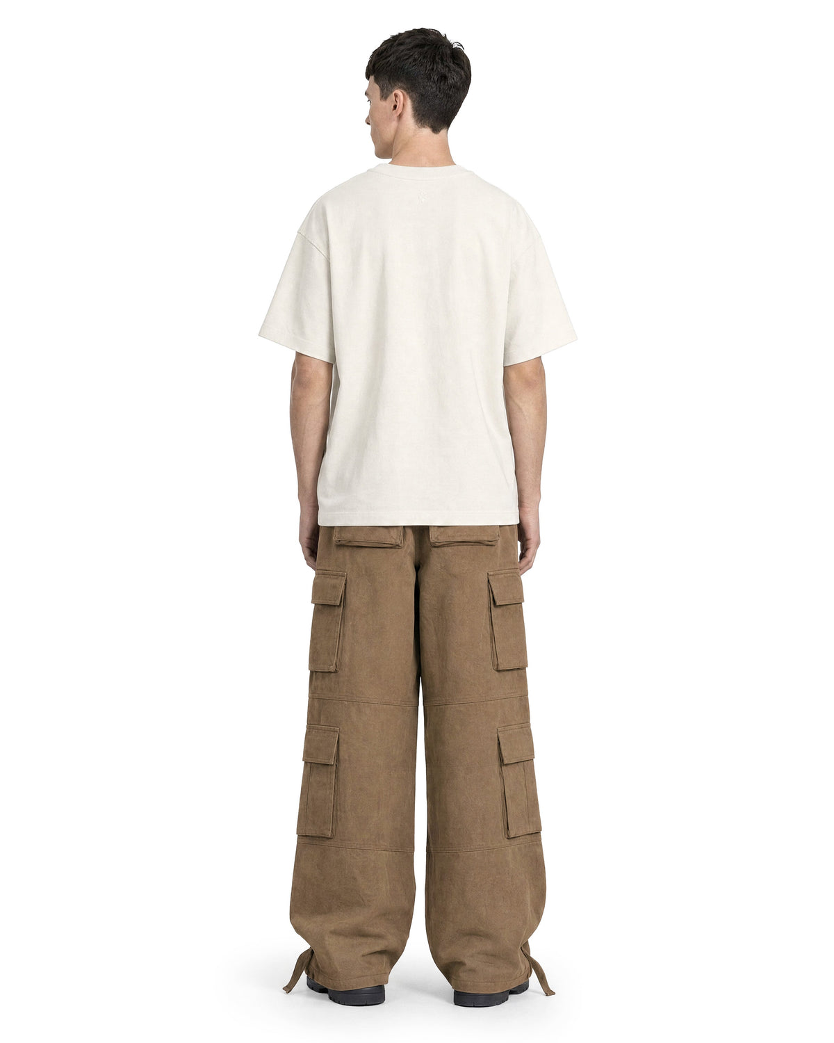 Cargo Wide Pants Clay