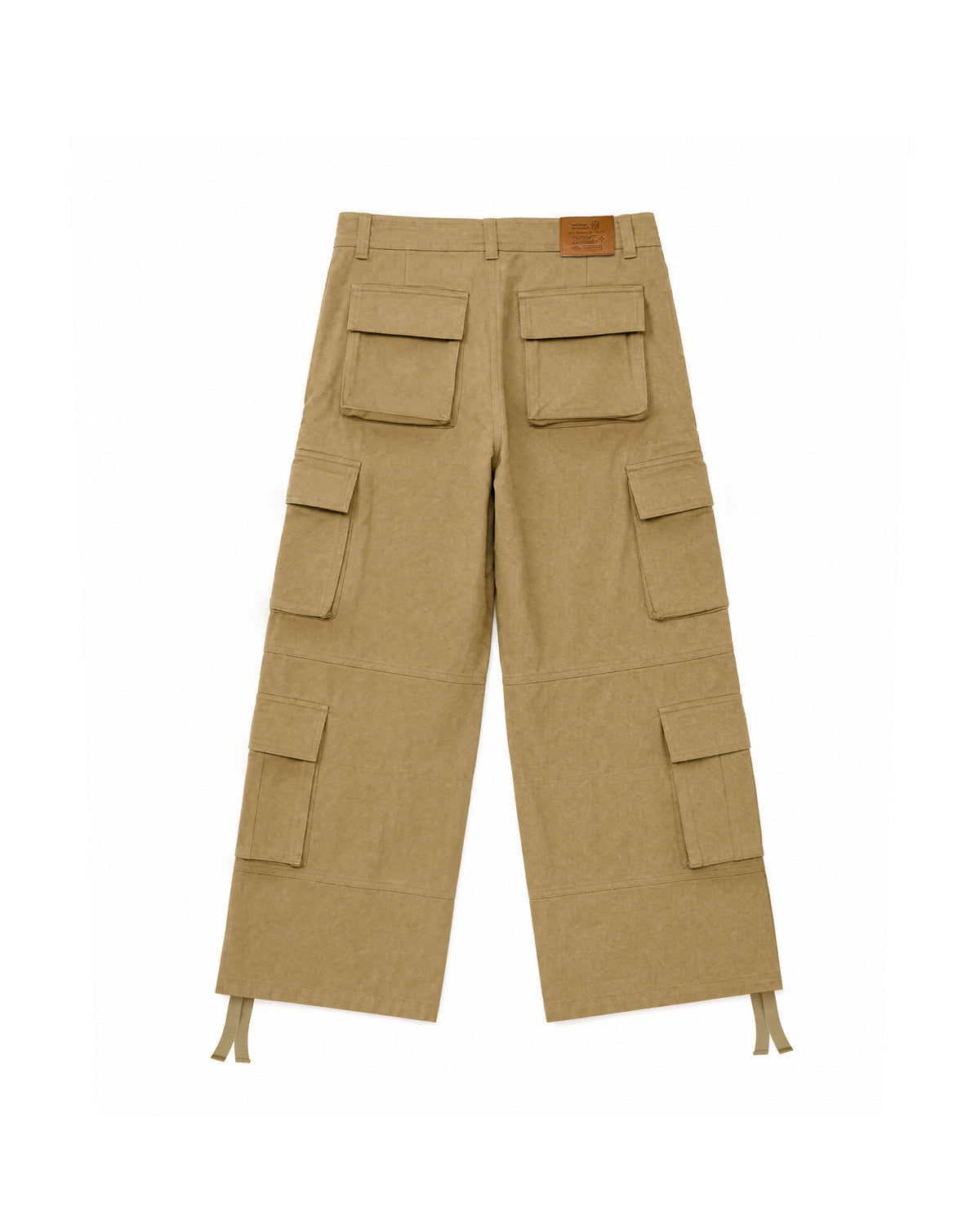 Cargo Wide Pants Desert
