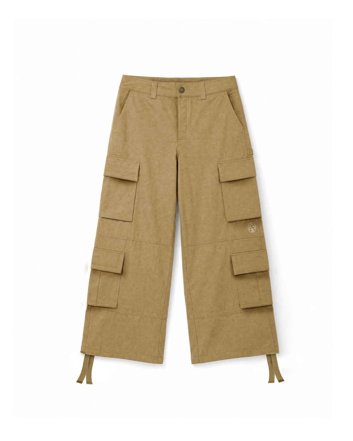 Cargo Wide Pants Desert