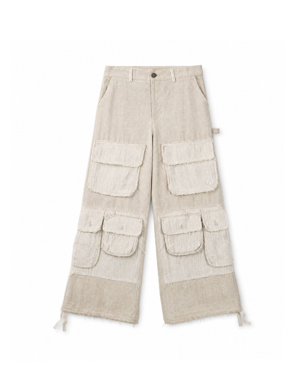 Cargo Wide Pants Hemp