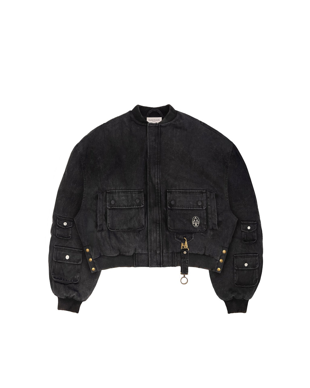 Washed Cargo Black Bomber