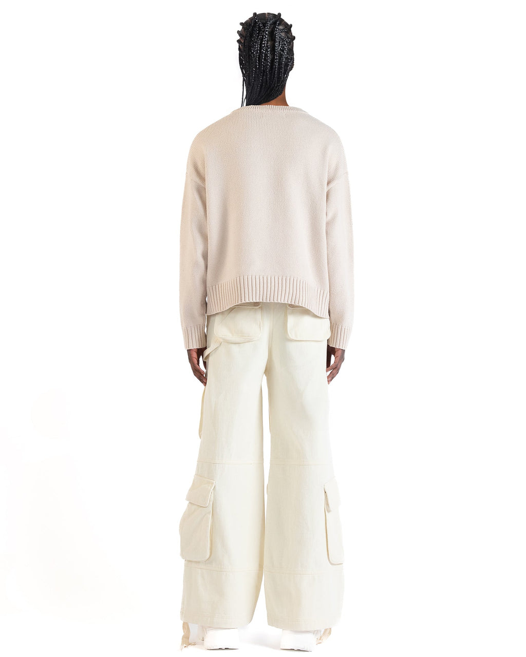 Knit Sweater Signature Cream
