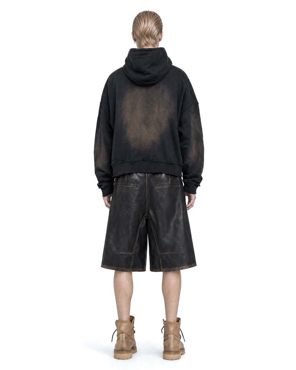 Hoodie Black Dirty