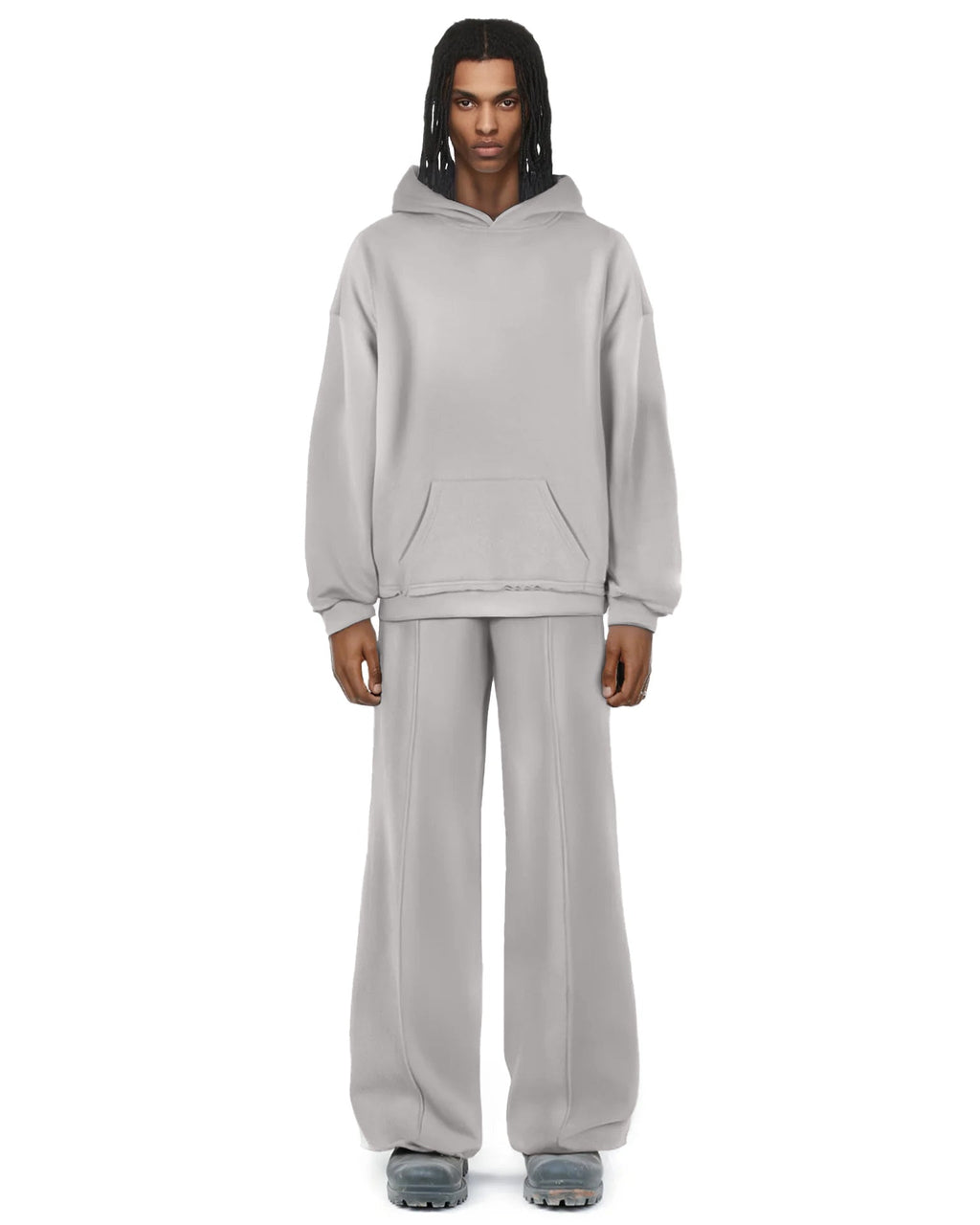 Hoodie Essential Light Grey