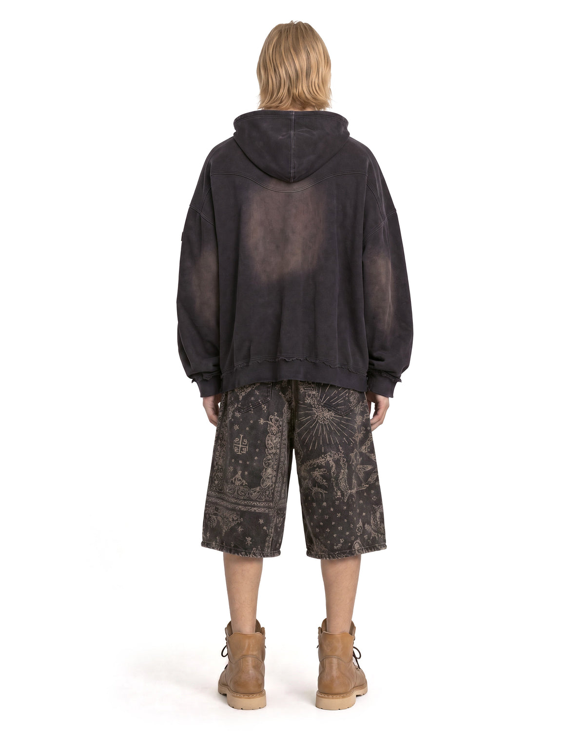 Hoodie Zipper Consumed Black