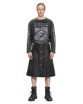 Skirt Faux Leather Black