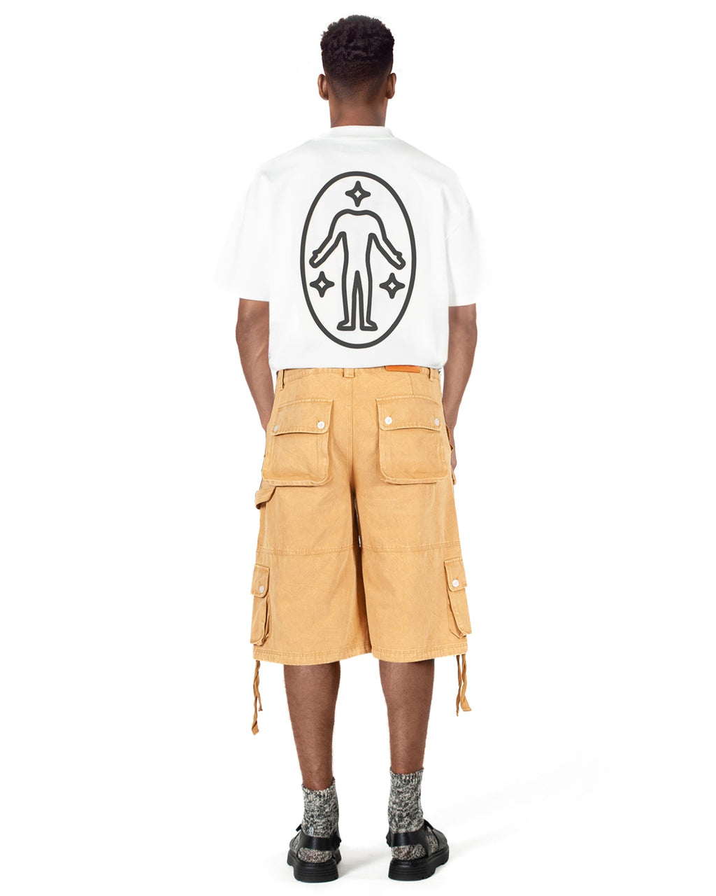 Cargo Shorts Washed Desert