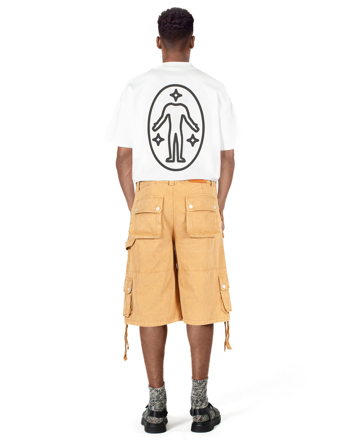 Cargo Shorts Washed Desert