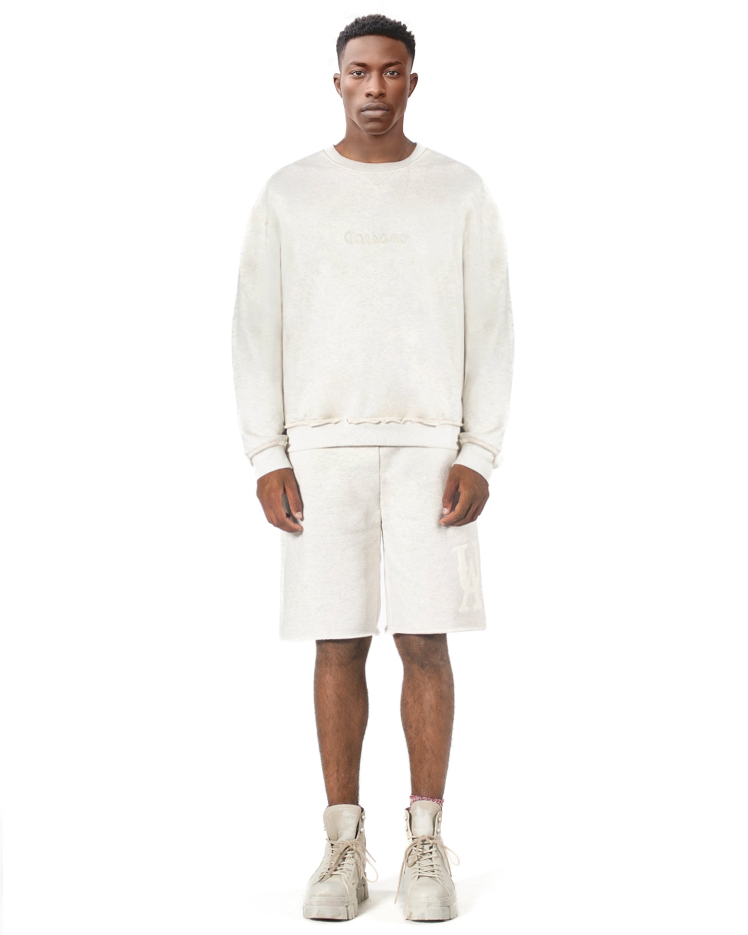 Paesano Melange Crewneck Sweatshirt