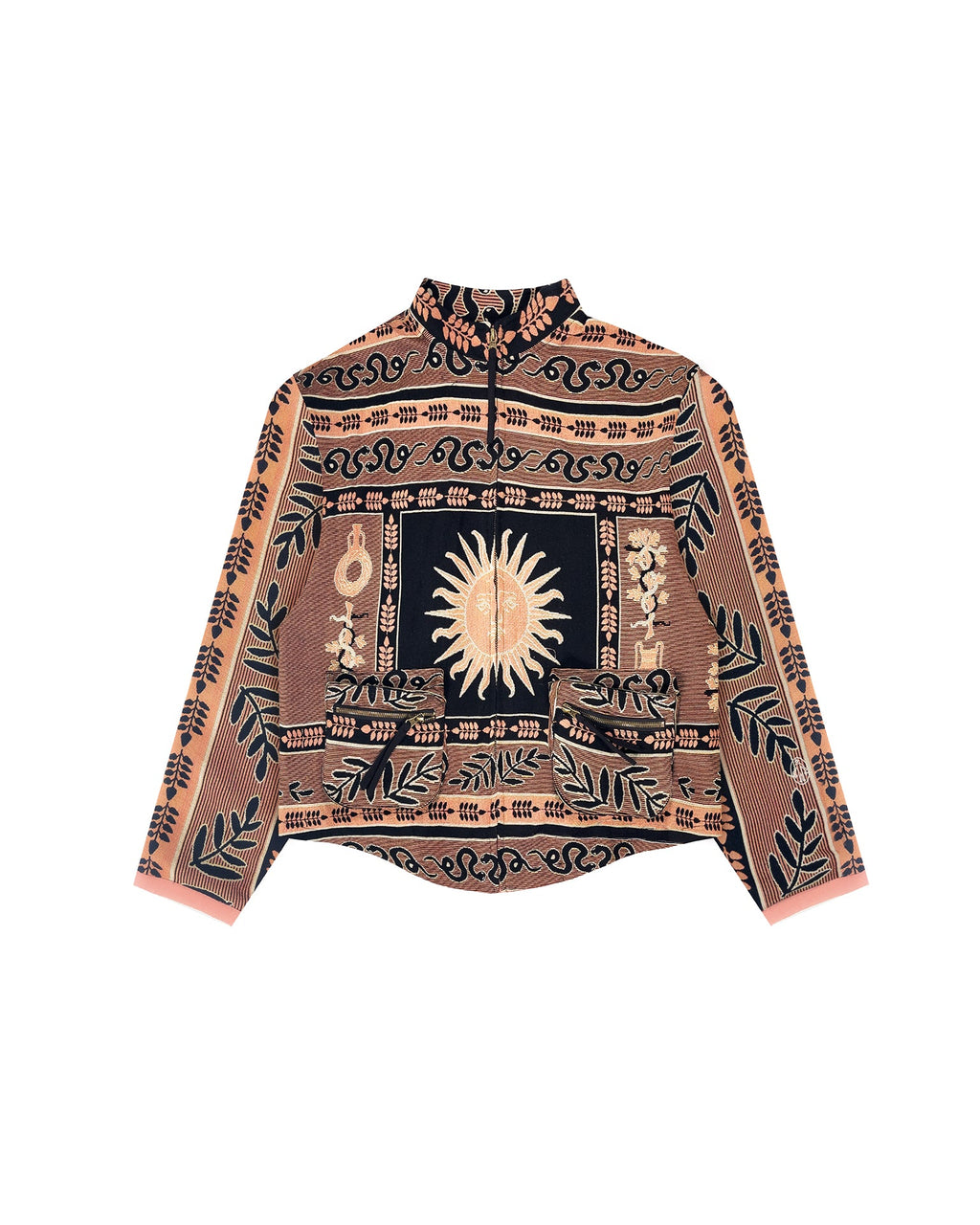 Jacquard Outdoor Jacket